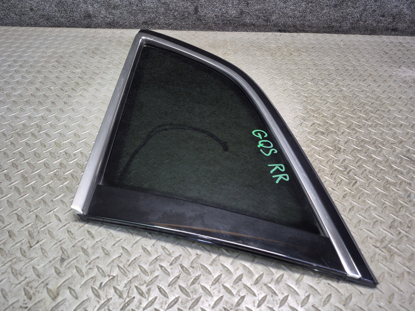 07-15 Audi 4L Q7 Rear Right Quarter Glass Window OEM