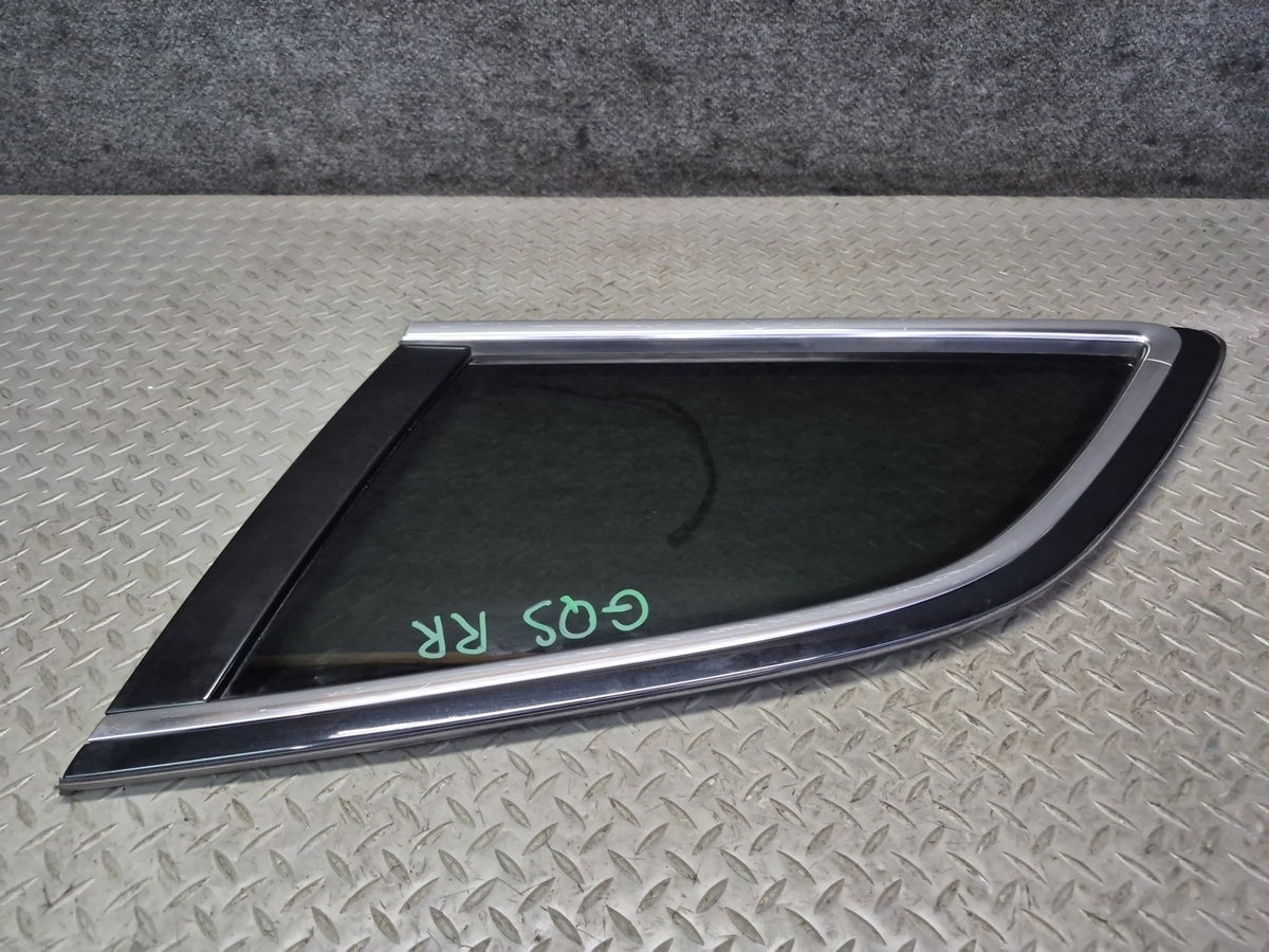 07-15 Audi 4L Q7 Rear Right Quarter Glass Window OEM