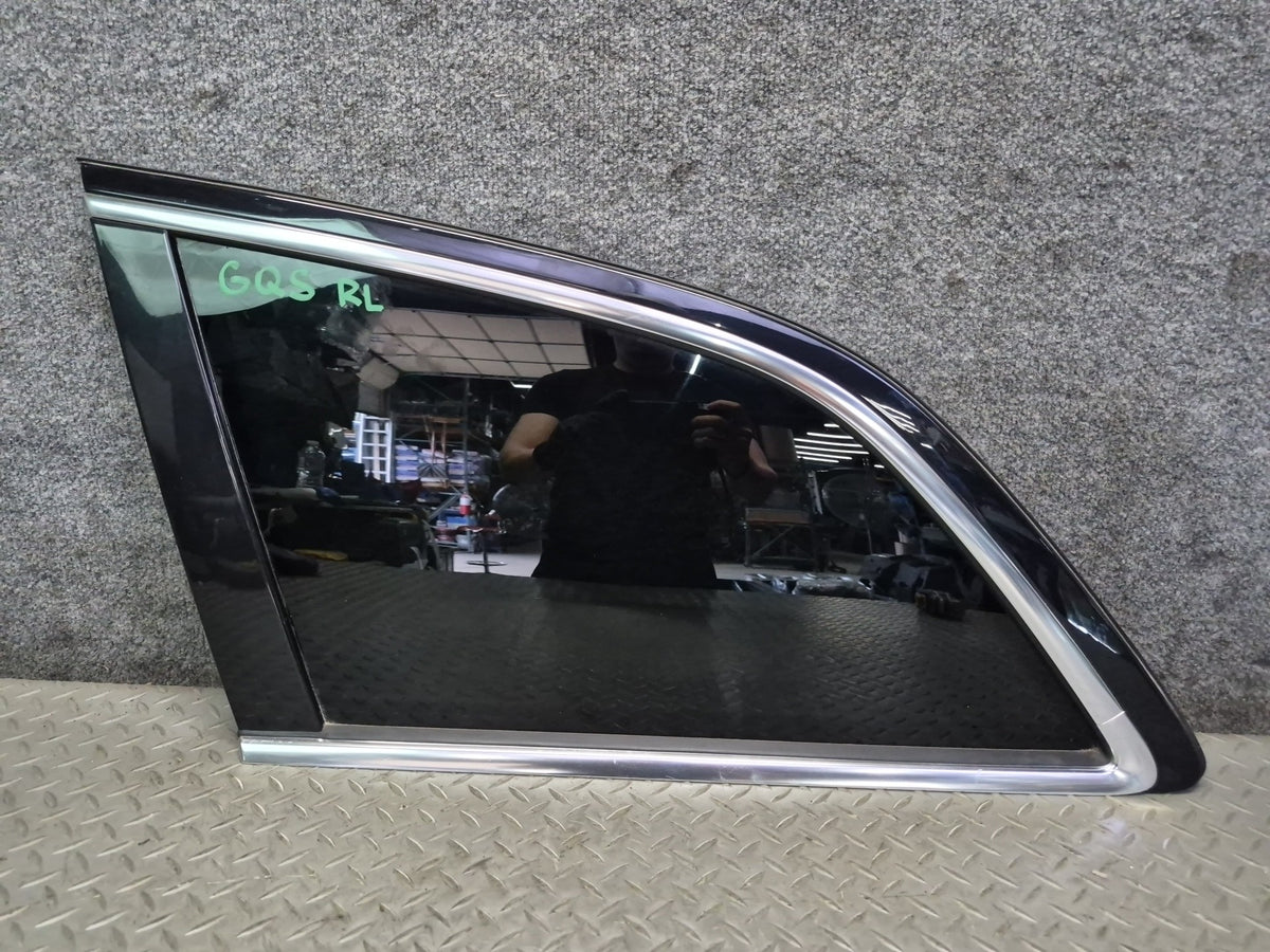 07-15 Audi 4L Q7 Rear Left Quarter Glass Window OEM