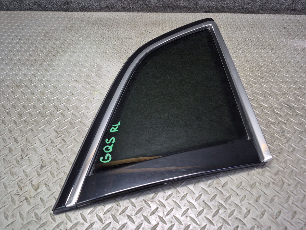07-15 Audi 4L Q7 Rear Left Quarter Glass Window OEM