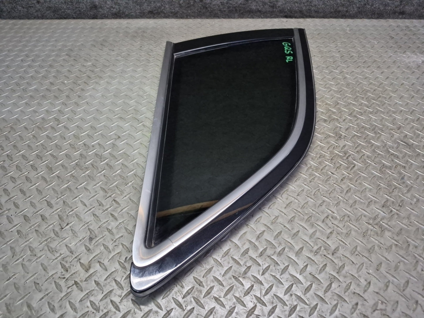 07-15 Audi 4L Q7 Rear Left Quarter Glass Window OEM