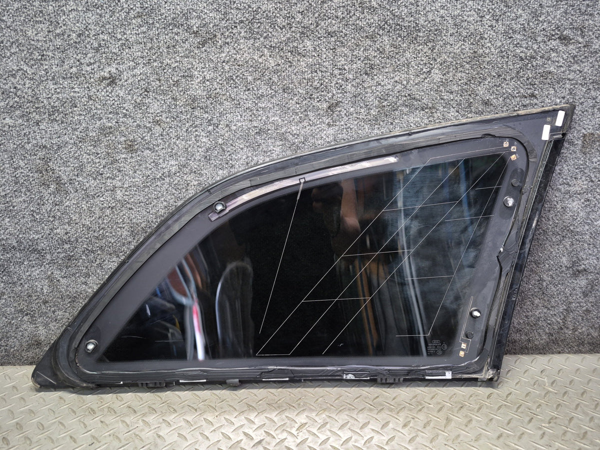 07-15 Audi 4L Q7 Rear Left Quarter Glass Window OEM