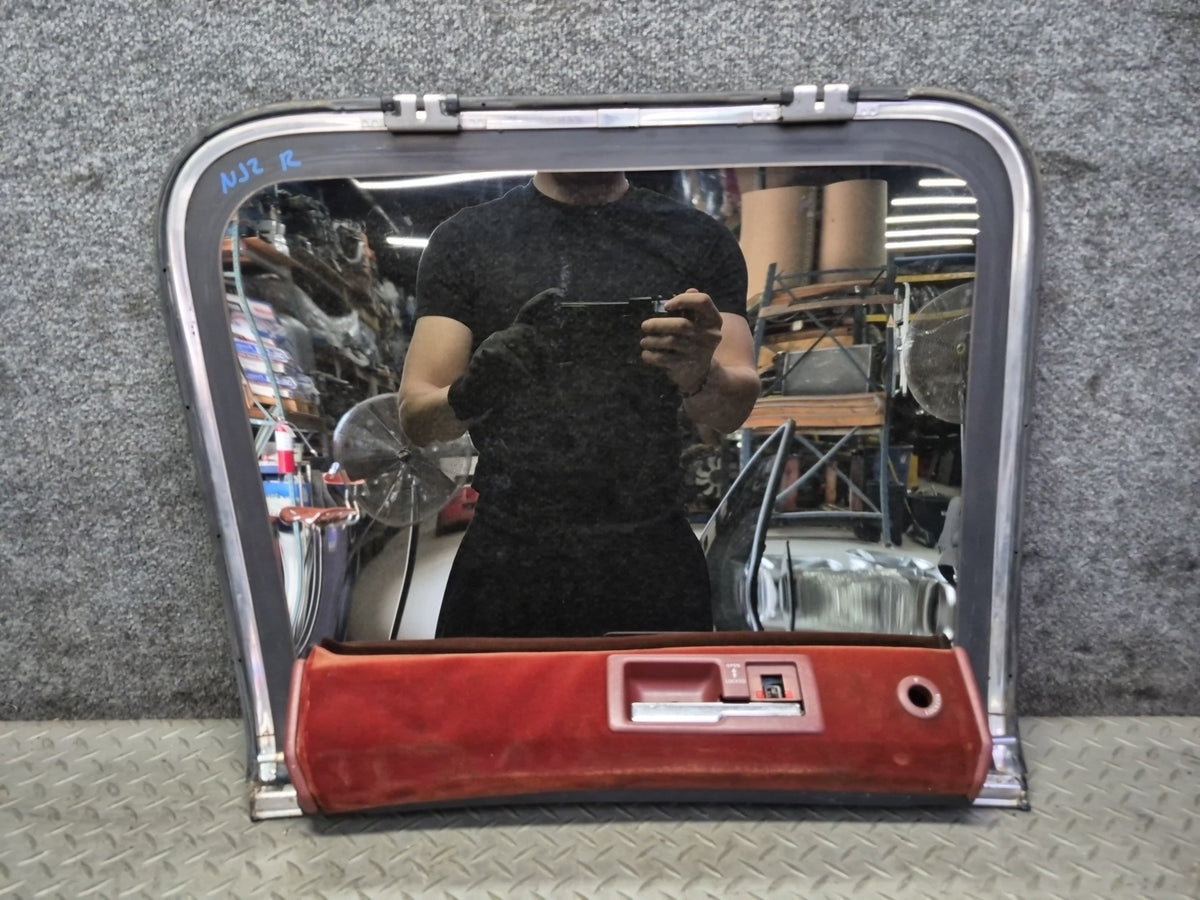 85-89 Nissan Z31 300ZX 2+2 Right  T-top Roof Glass Panel w Lock Latch & Trim OEM