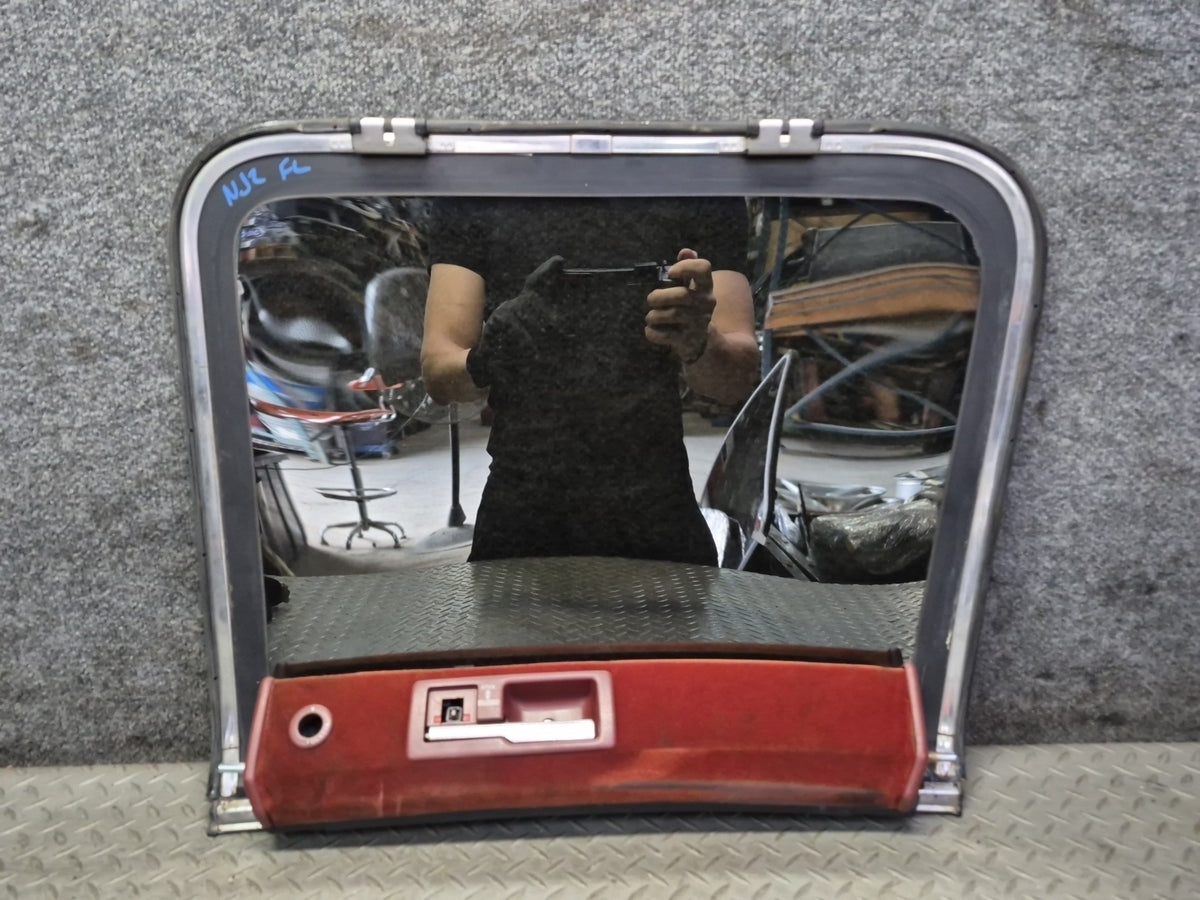 85-89 Nissan Z31 300ZX 2+2 Left T-top Roof Glass Panel w Lock Latch & Trim OEM