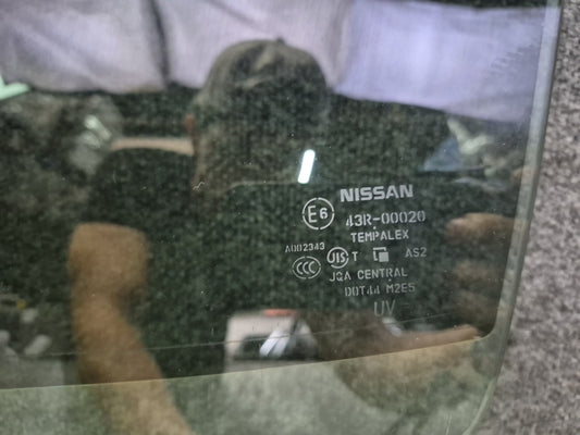 09-20 Nissan Z34 370Z Coupe Front Left Driver Door Glass Window OEM