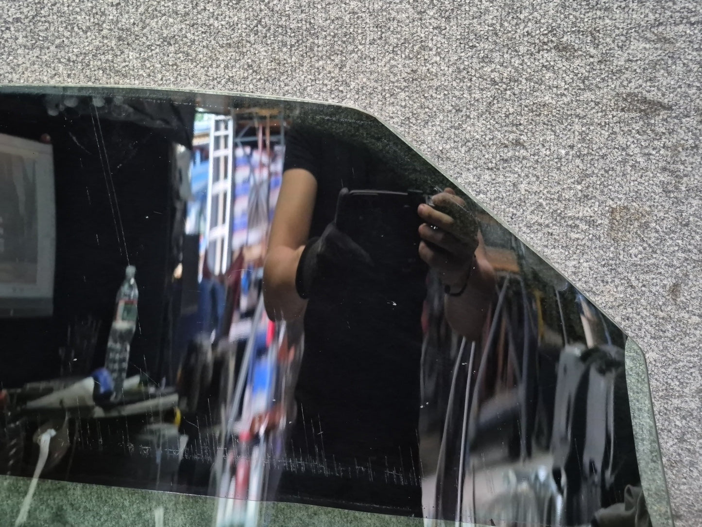 10-19 Nissan Z34 370Z Convertible Front Left Driver Door Glass Window Tinted OEM