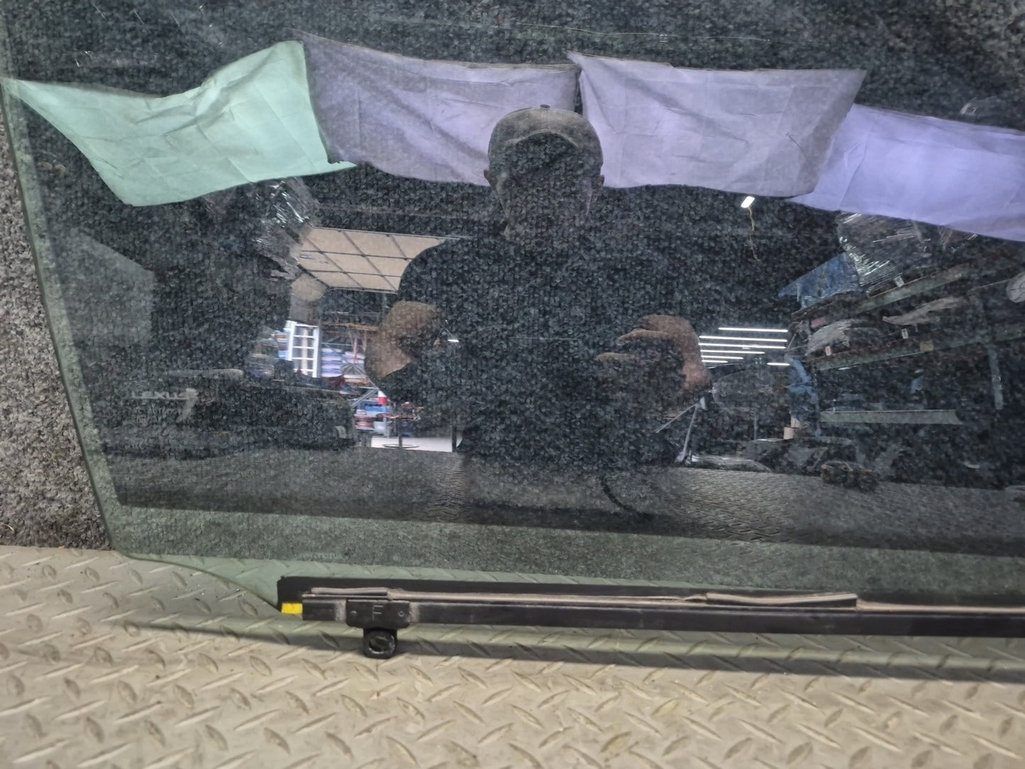07-17 Lexus UVF46L LS600h LS460 Front Right Door Glass Window OEM
