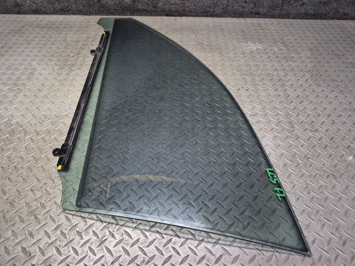 07-17 Lexus UVF46L LS600h LS460 Front Left Door Glass Window OEM