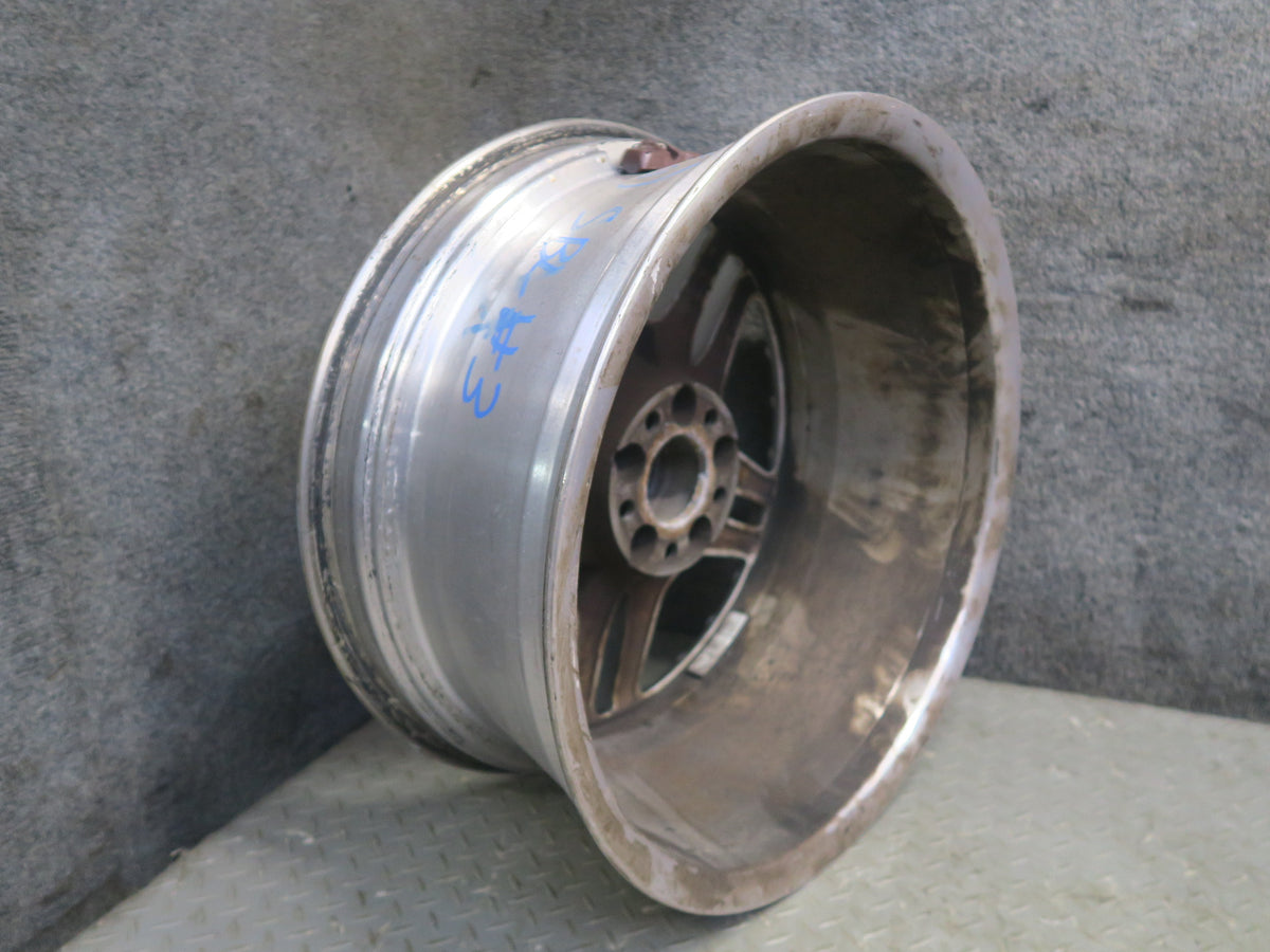 03-12 Mercedes R230 AMG Front 19" R19 Alloy Wheel Rim 19x8.5J ET30 Silver OEM