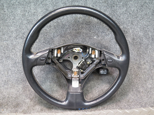 01-05 Lexus JCE10L IS300 A/T Leather Steering Black w Cruise Switch OEM