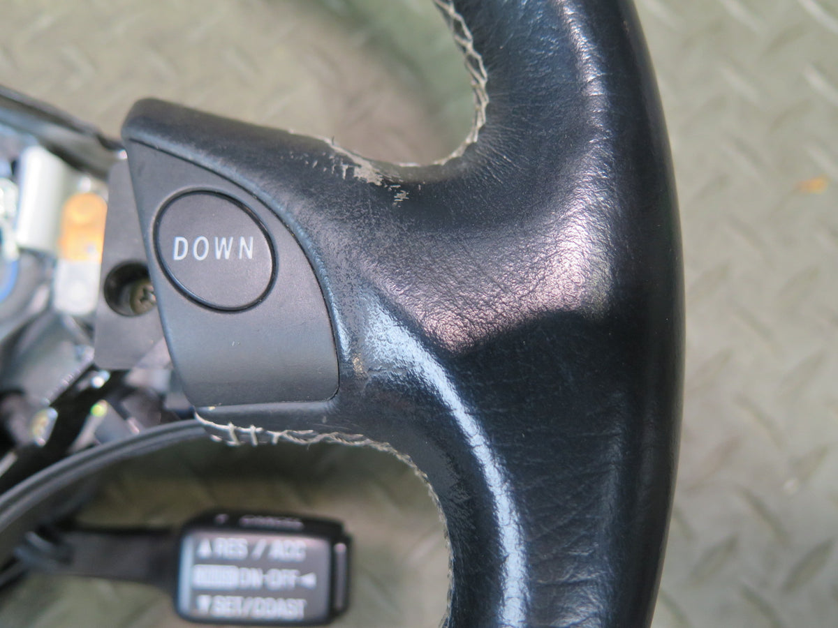 01-05 Lexus JCE10L IS300 A/T Leather Steering Black w Cruise Switch OEM