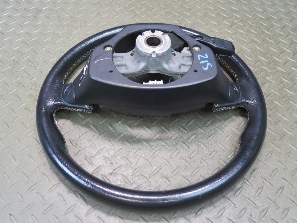 01-05 Lexus JCE10L IS300 A/T Leather Steering Black w Cruise Switch OEM