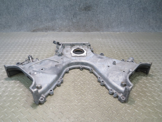 2014-2016 Porsche Panamera 970 3.0L Cwda Engine Timing Chain Lower Plate Cover