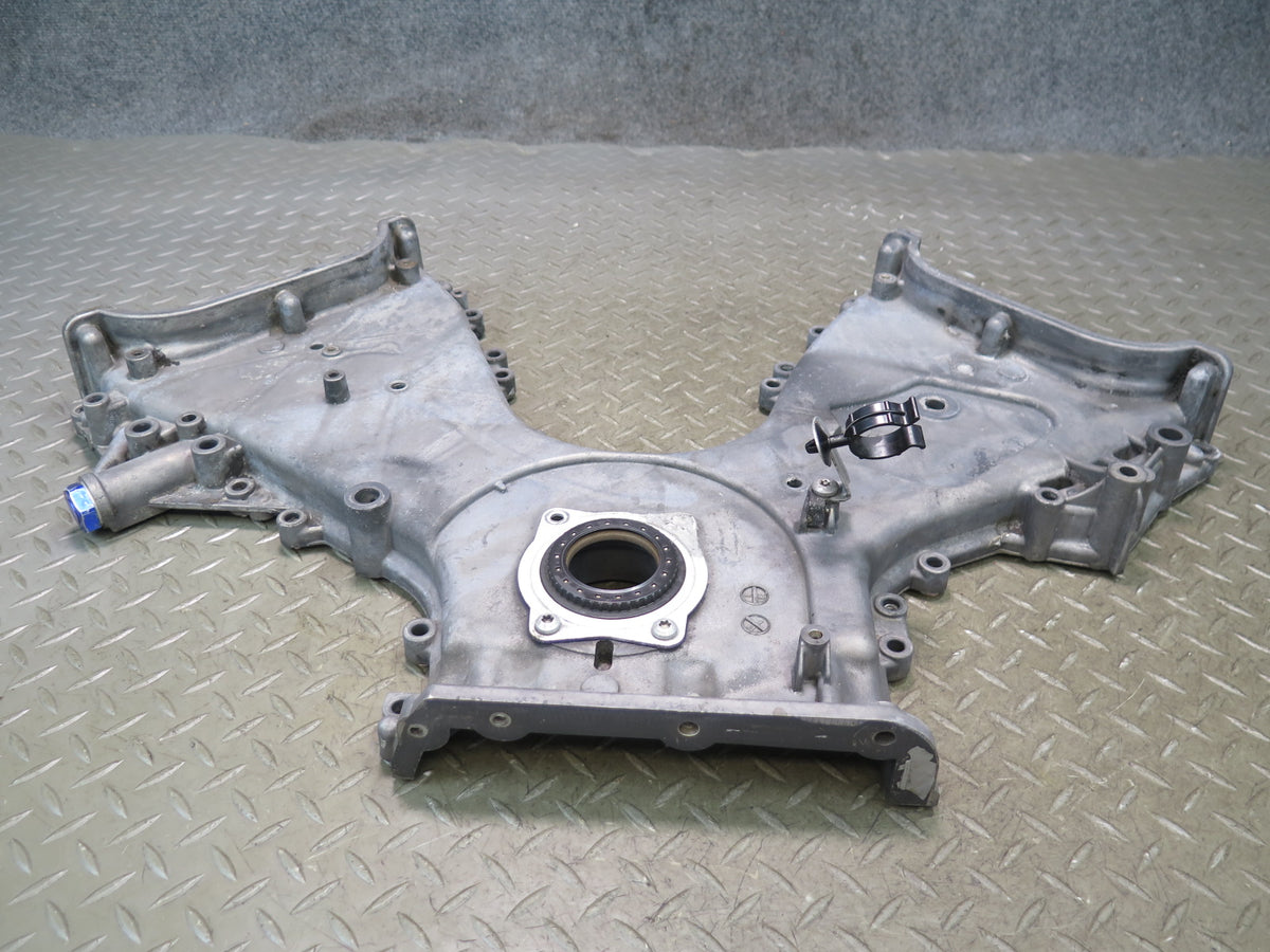 2014-2016 Porsche Panamera 970 3.0L Cwda Engine Timing Chain Lower Plate Cover
