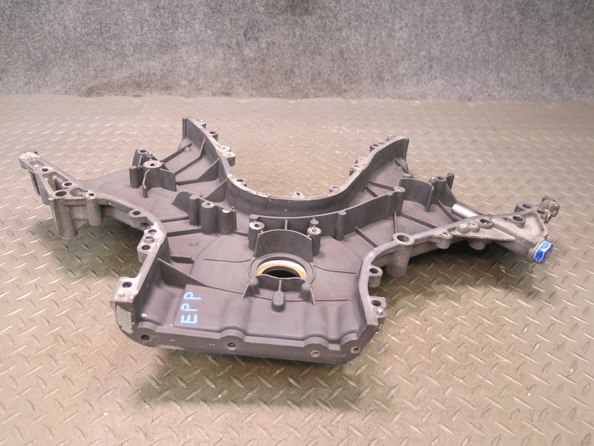 2014-2016 Porsche Panamera 970 3.0L Cwda Engine Timing Chain Lower Plate Cover