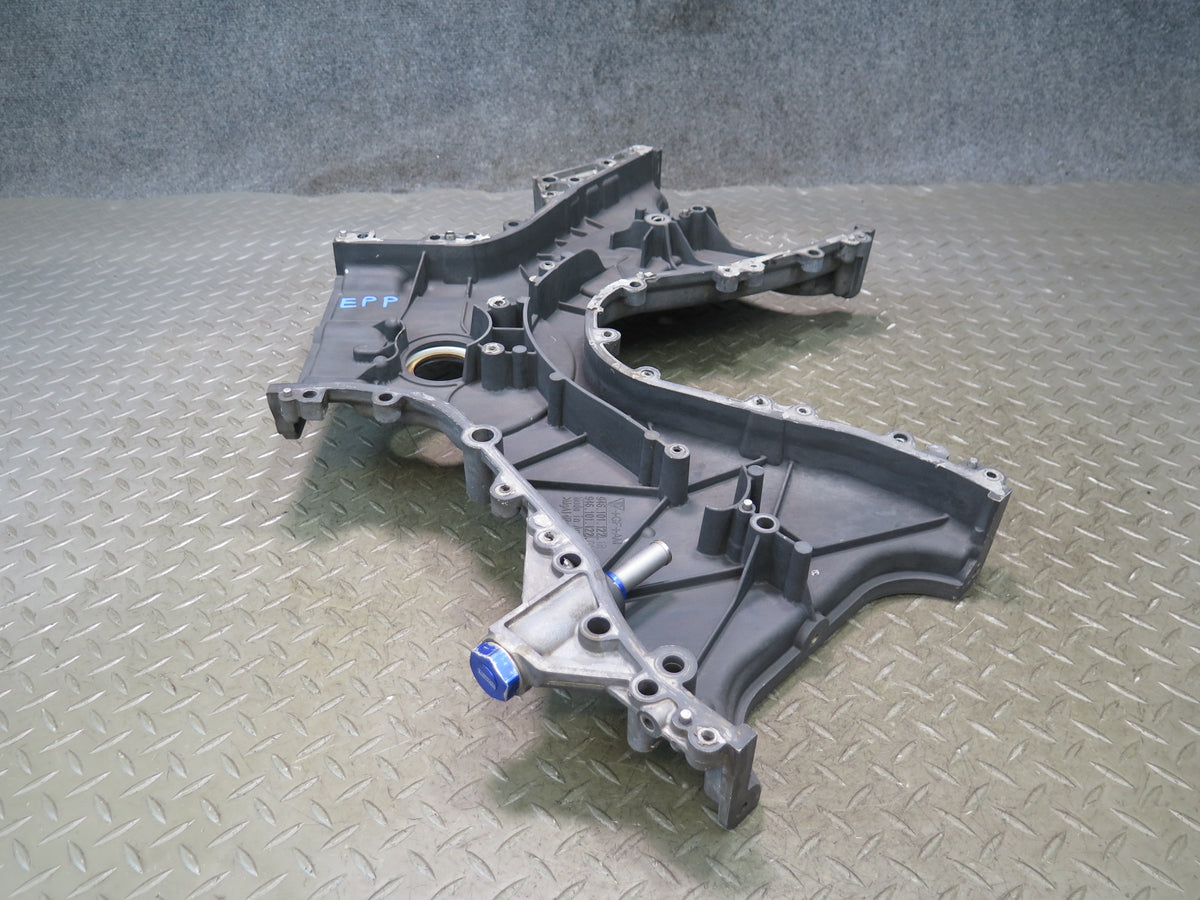 2014-2016 Porsche Panamera 970 3.0L Cwda Engine Timing Chain Lower Plate Cover
