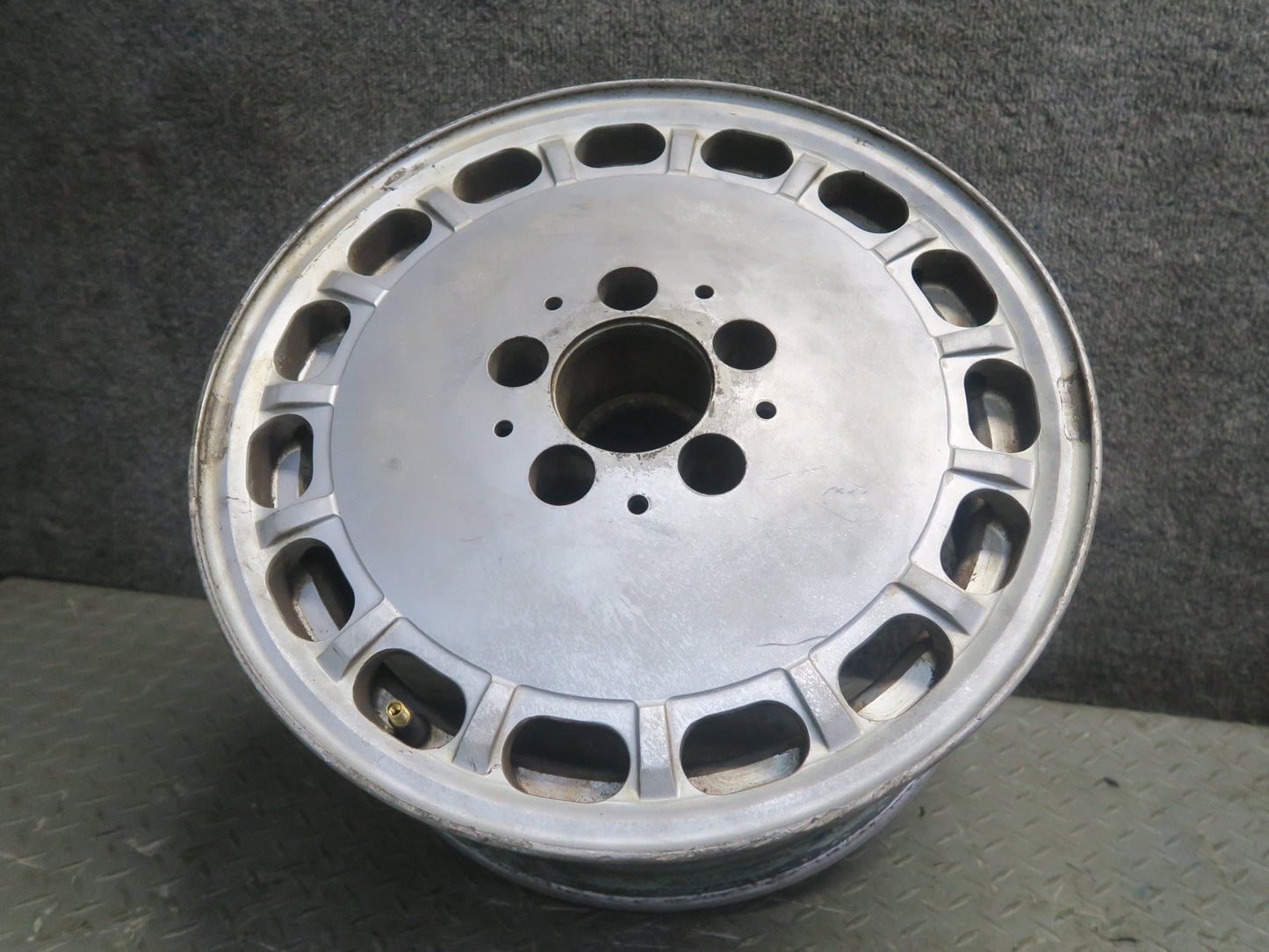 86-91 Mercedes W126 Set of 4 Factory R15 15" Alloy Wheel Rim 15x7J ET25 OEM
