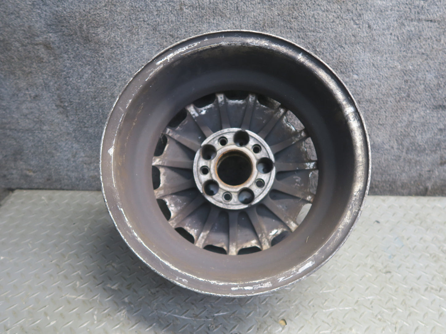 86-91 Mercedes W126 Set of 4 Factory R15 15" Alloy Wheel Rim 15x7J ET25 OEM