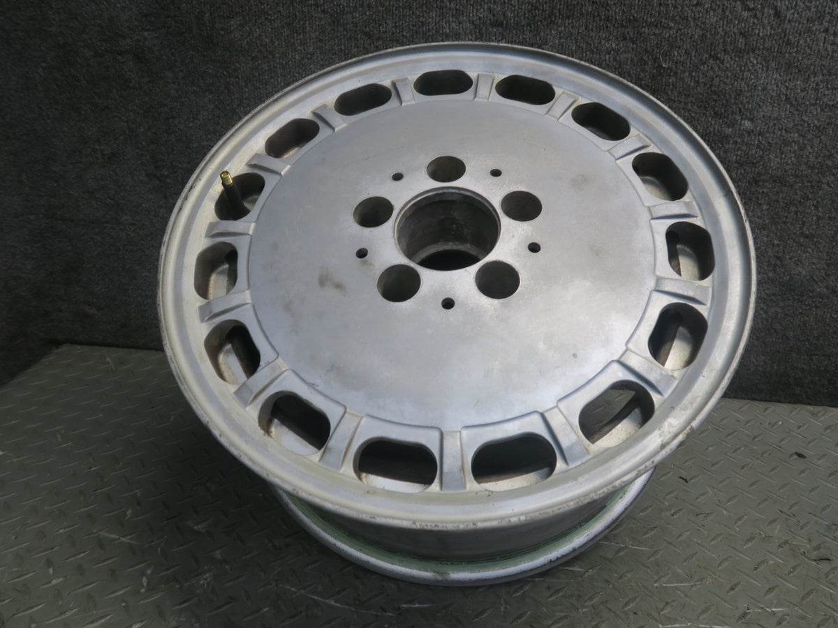 86-91 Mercedes W126 Set of 4 Factory R15 15" Alloy Wheel Rim 15x7J ET25 OEM