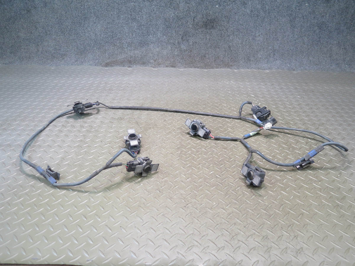 2010 Lexus UVF46L LS600h Front Bumper Parking Distance Sensor Wiring Set OEM