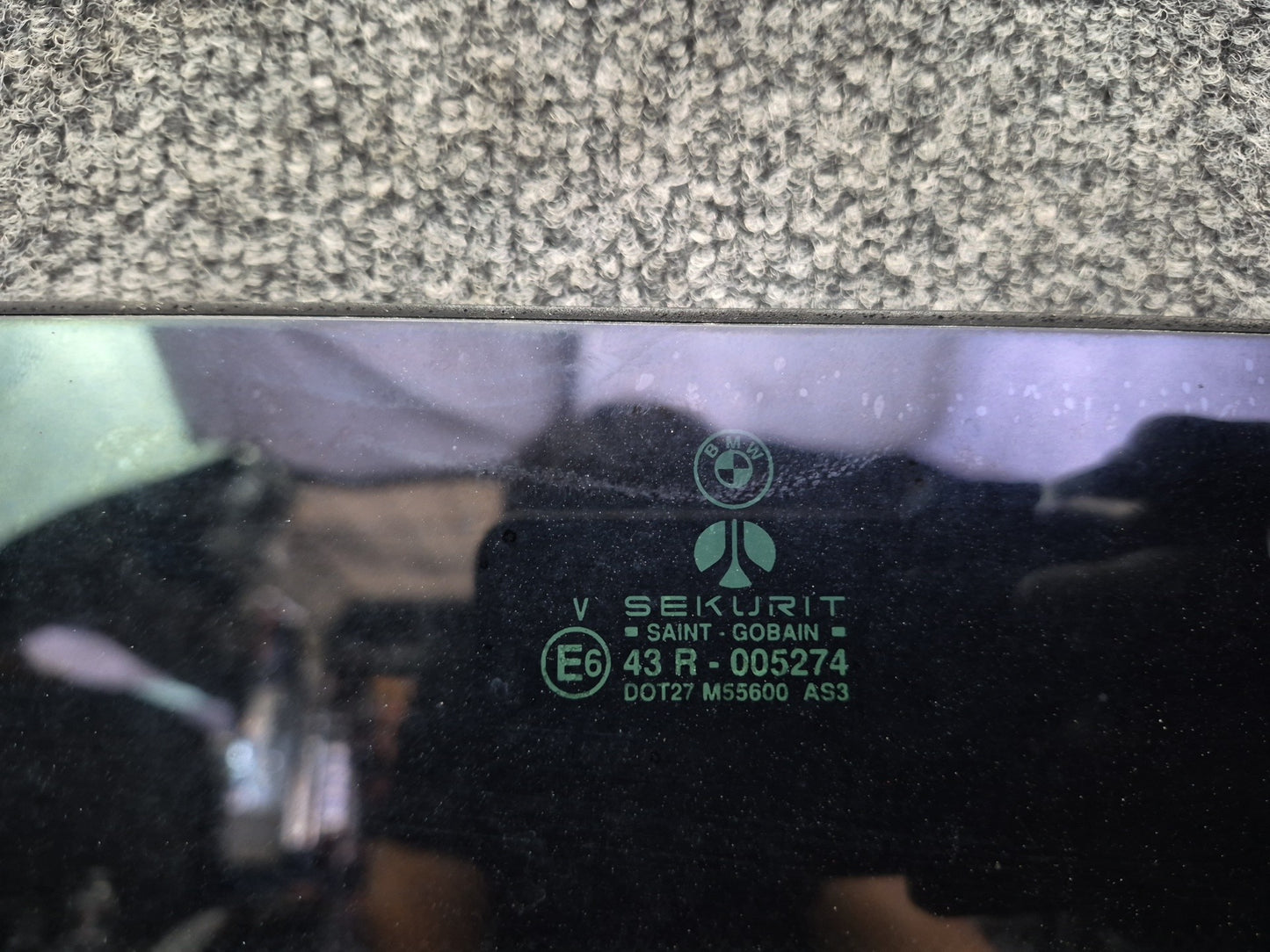 97-03 BMW E39 540i Sunroof Glass Window Panel OEM