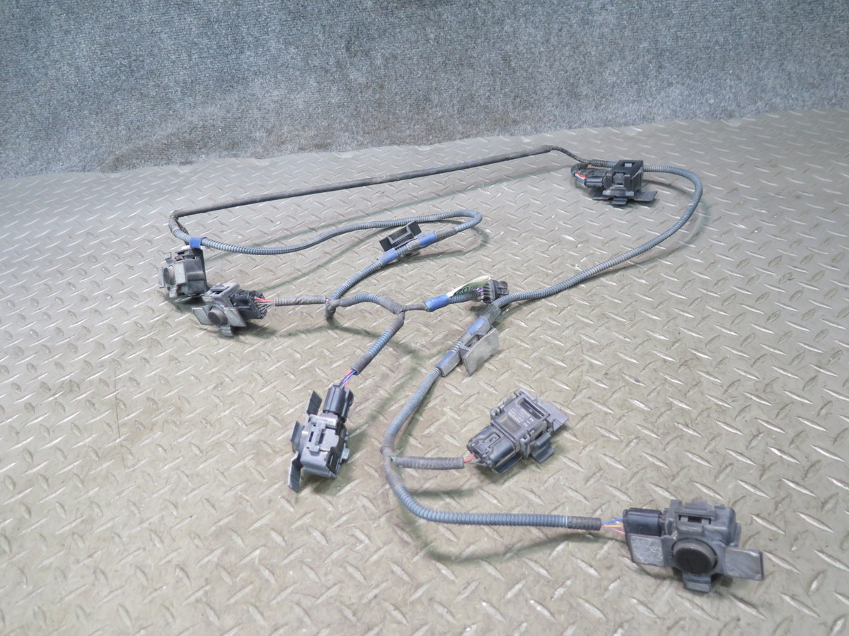 2010 Lexus UVF46L LS600h Front Bumper Parking Distance Sensor Wiring Set OEM