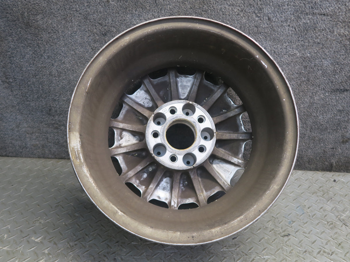 86-91 Mercedes W126 560SEL Factory R15 15" Alloy Wheel Rim 15x7J ET25 Silver OEM