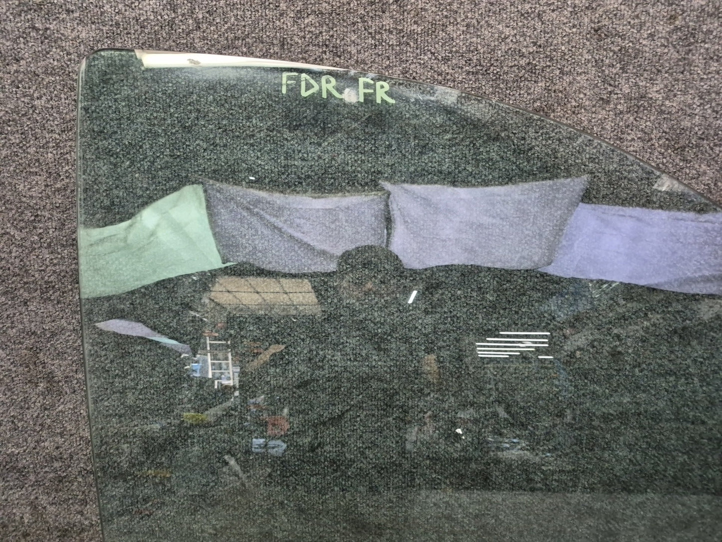 02-08 Dodge RAM 1500 DR Crew CAB Front Right Door Glass Window OEM