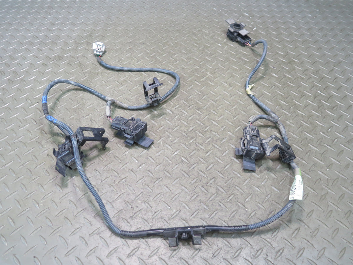 2010 Lexus UVF46L LS600h Rear Bumper Parking Distance Sensor Wiring Set OEM
