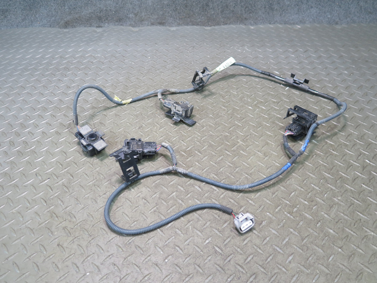 2010 Lexus UVF46L LS600h Rear Bumper Parking Distance Sensor Wiring Set OEM