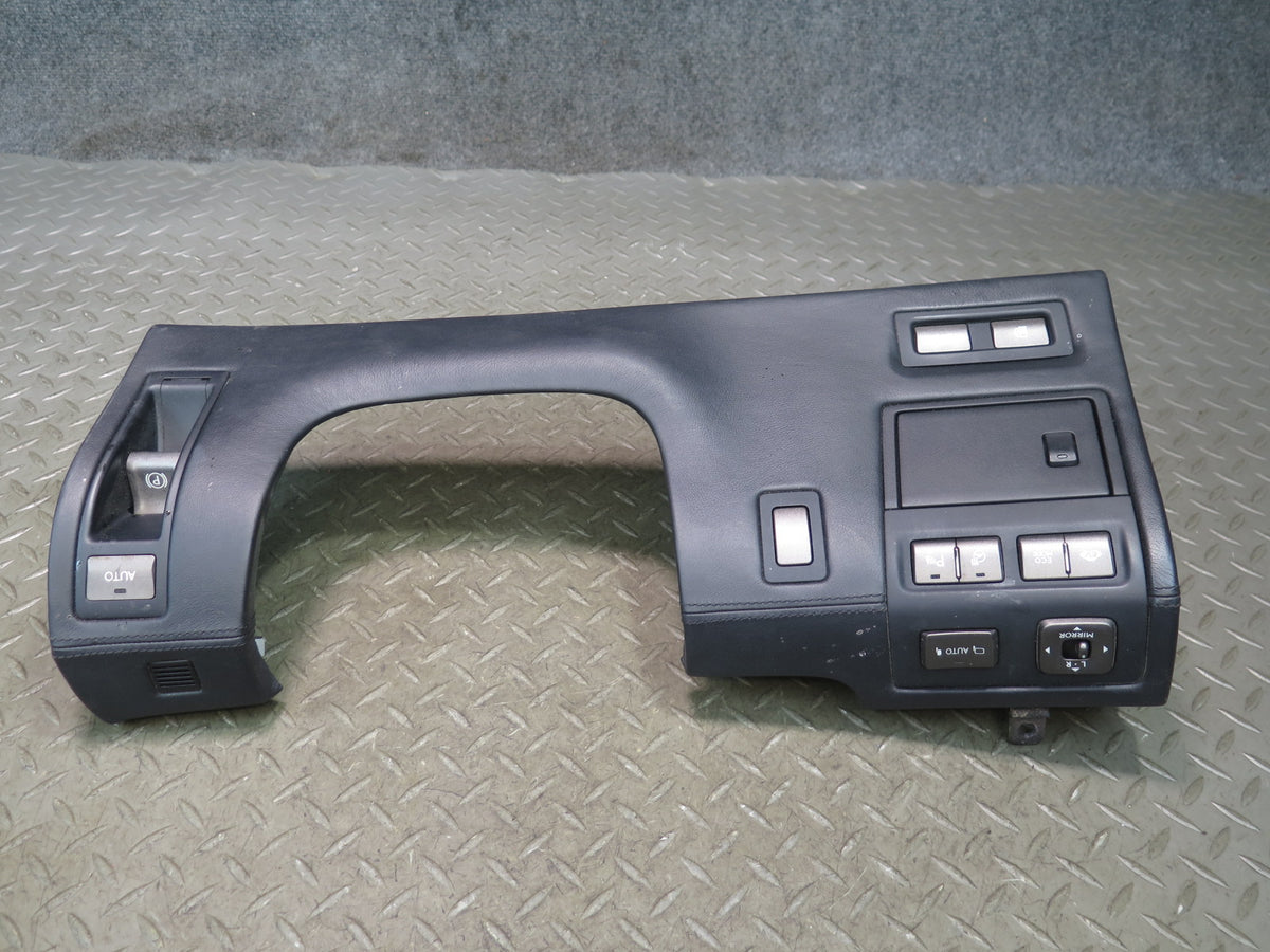 08-12 Lexus UVF46L LS600h Dash Front Left Lower Knee Trim Cover Panel w Switches