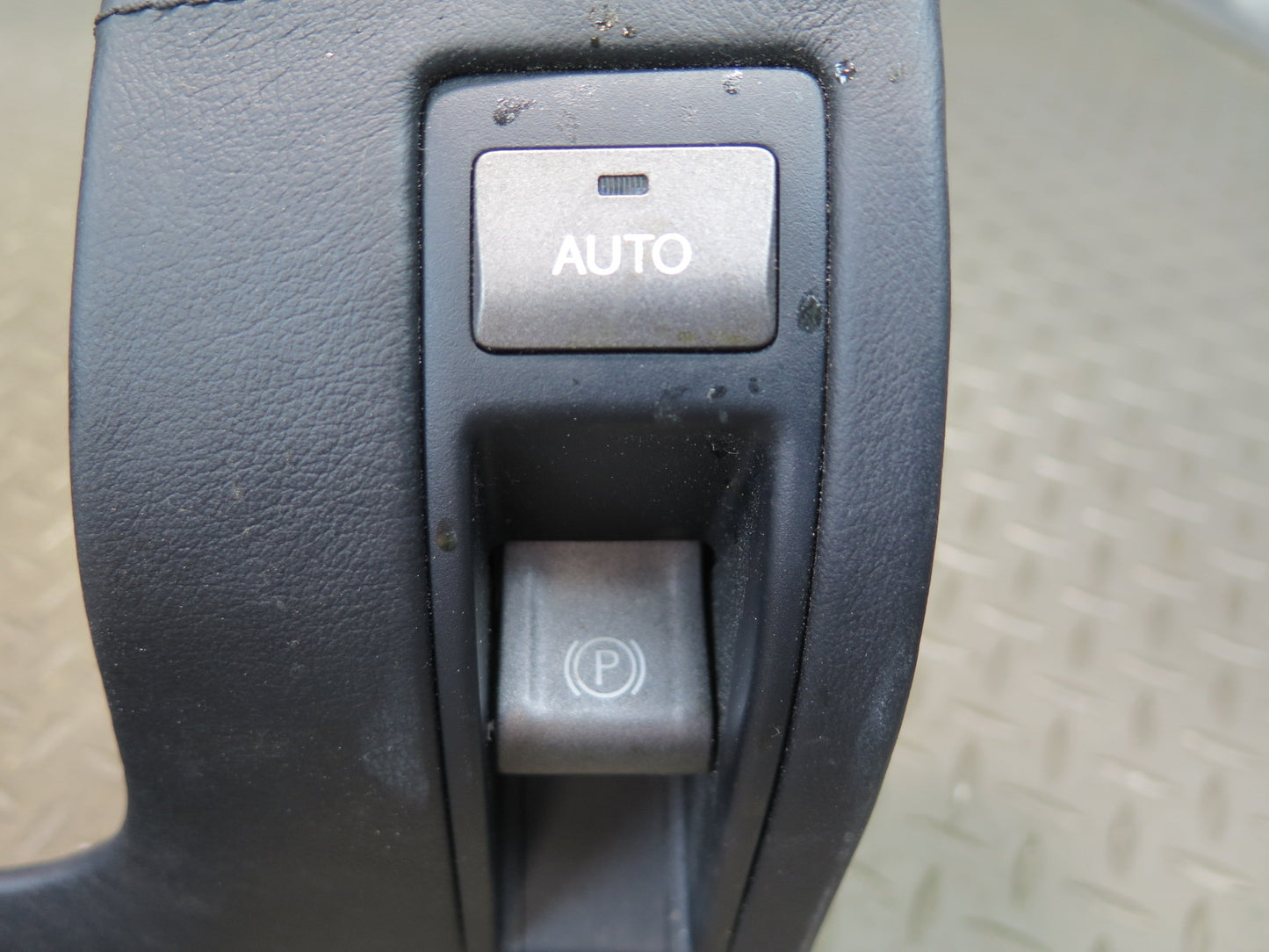 08-12 Lexus UVF46L LS600h Dash Front Left Lower Knee Trim Cover Panel w Switches