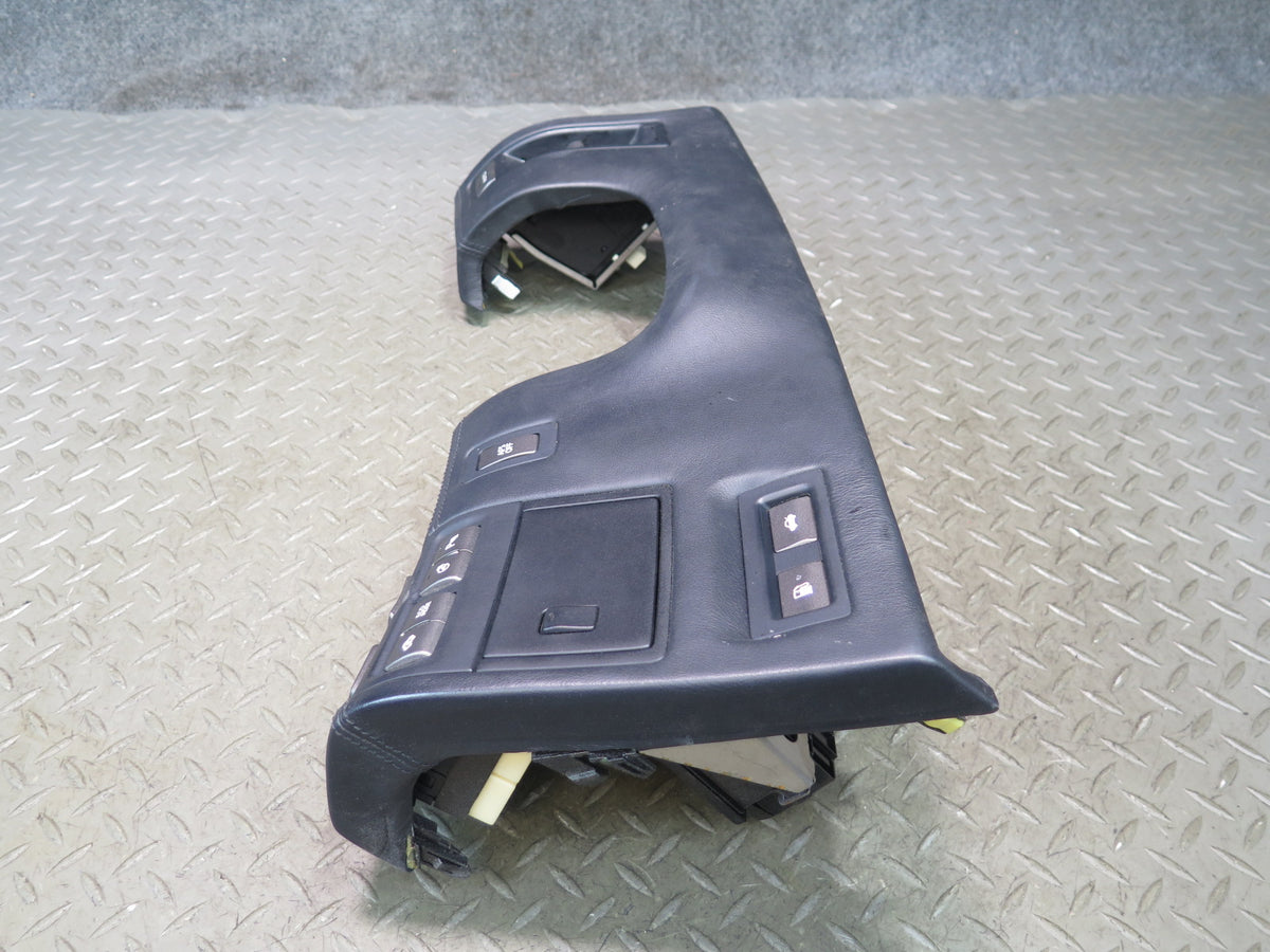 08-12 Lexus UVF46L LS600h Dash Front Left Lower Knee Trim Cover Panel w Switches