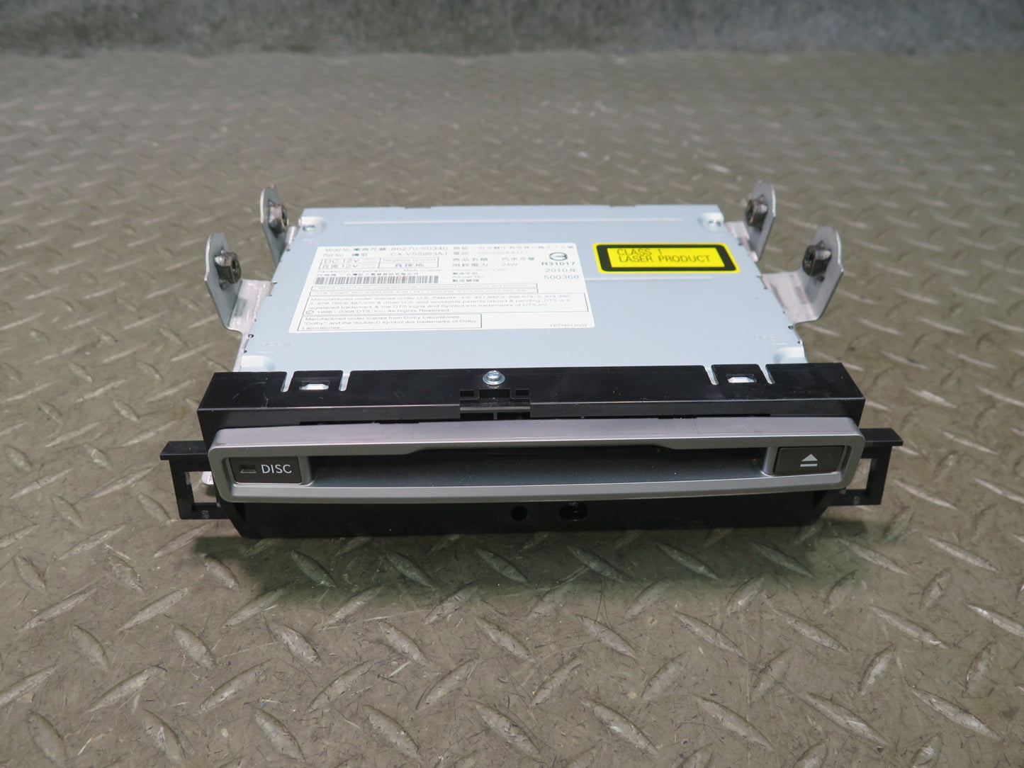 10-12 Lexus UVF46L LS600h Rear CD DVD Player 86270-50340 OEM