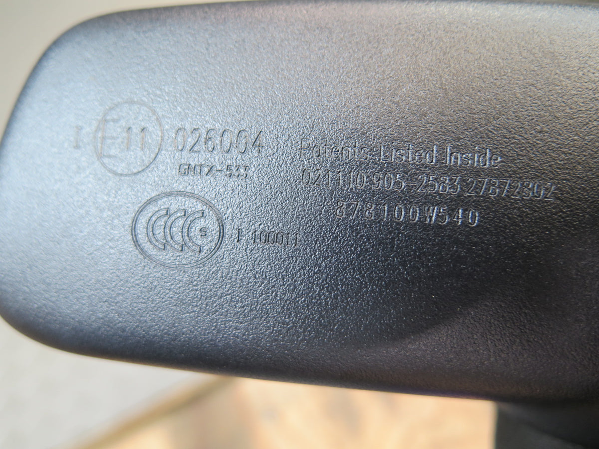 08-12 Lexus UVF46L LS600h Auto Dim Interior Rear View Mirror OEM