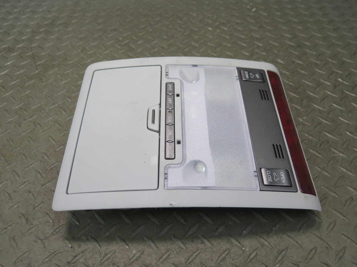 2010 Lexus UVF46L LS600h Front Overhead Console Dome Light w Homelink OEM