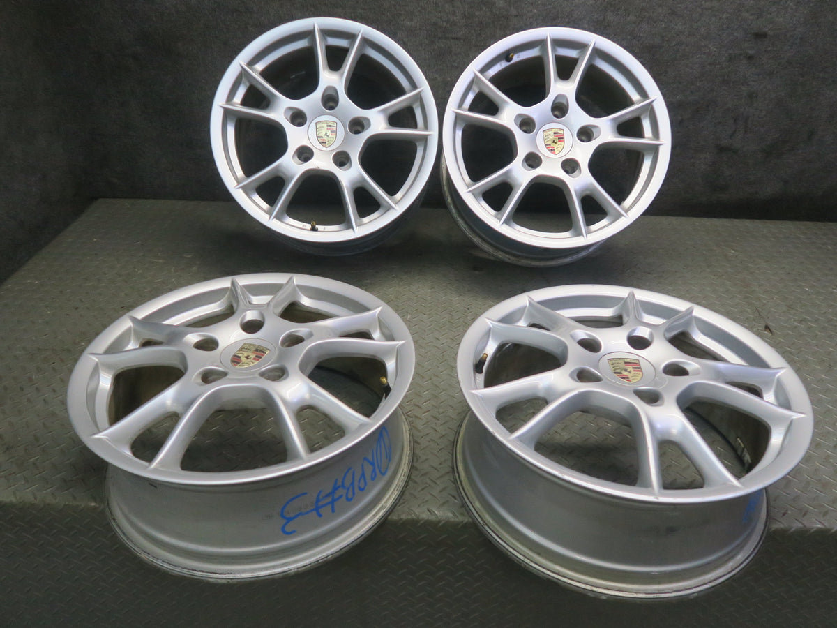 2005-2008 Porsche Boxster 987 R17" Alloy Wheel Rim 17x6.5 17x8 ET55/40 Set of 4