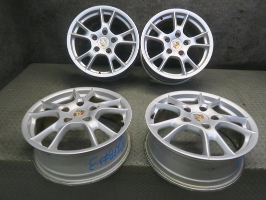 2005-2008 Porsche Boxster 987 R17" Alloy Wheel Rim 17x6.5 17x8 ET55/40 Set of 4