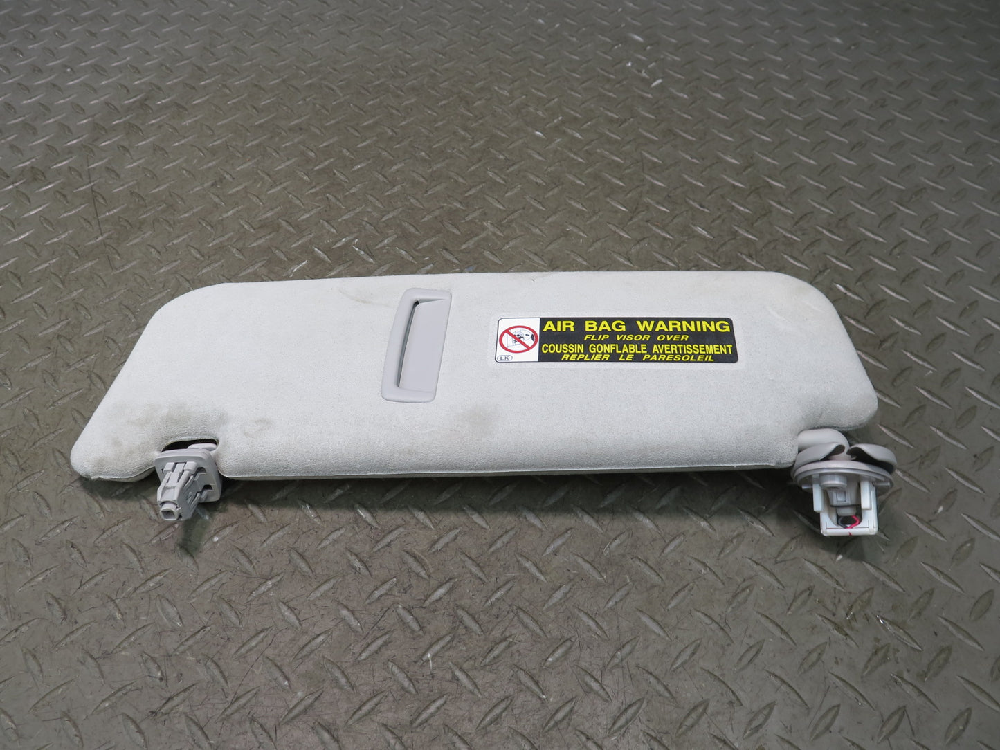 10-12 Lexus UVF46L LS600h Set of 2 Front Left & Right Sun Visor OEM