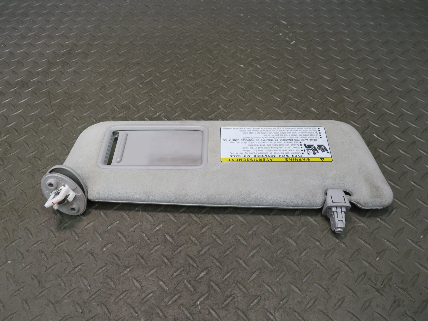 10-12 Lexus UVF46L LS600h Set of 2 Front Left & Right Sun Visor OEM