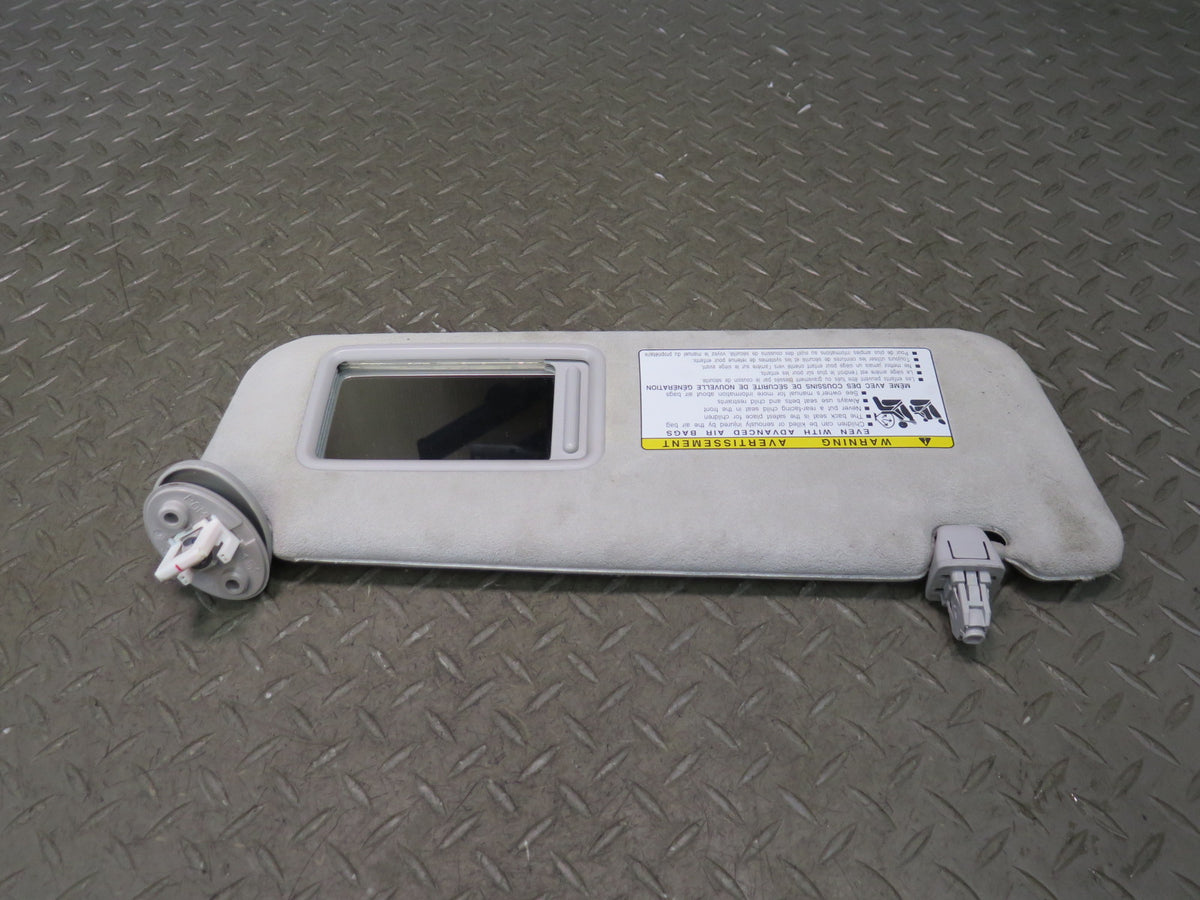 10-12 Lexus UVF46L LS600h Set of 2 Front Left & Right Sun Visor OEM