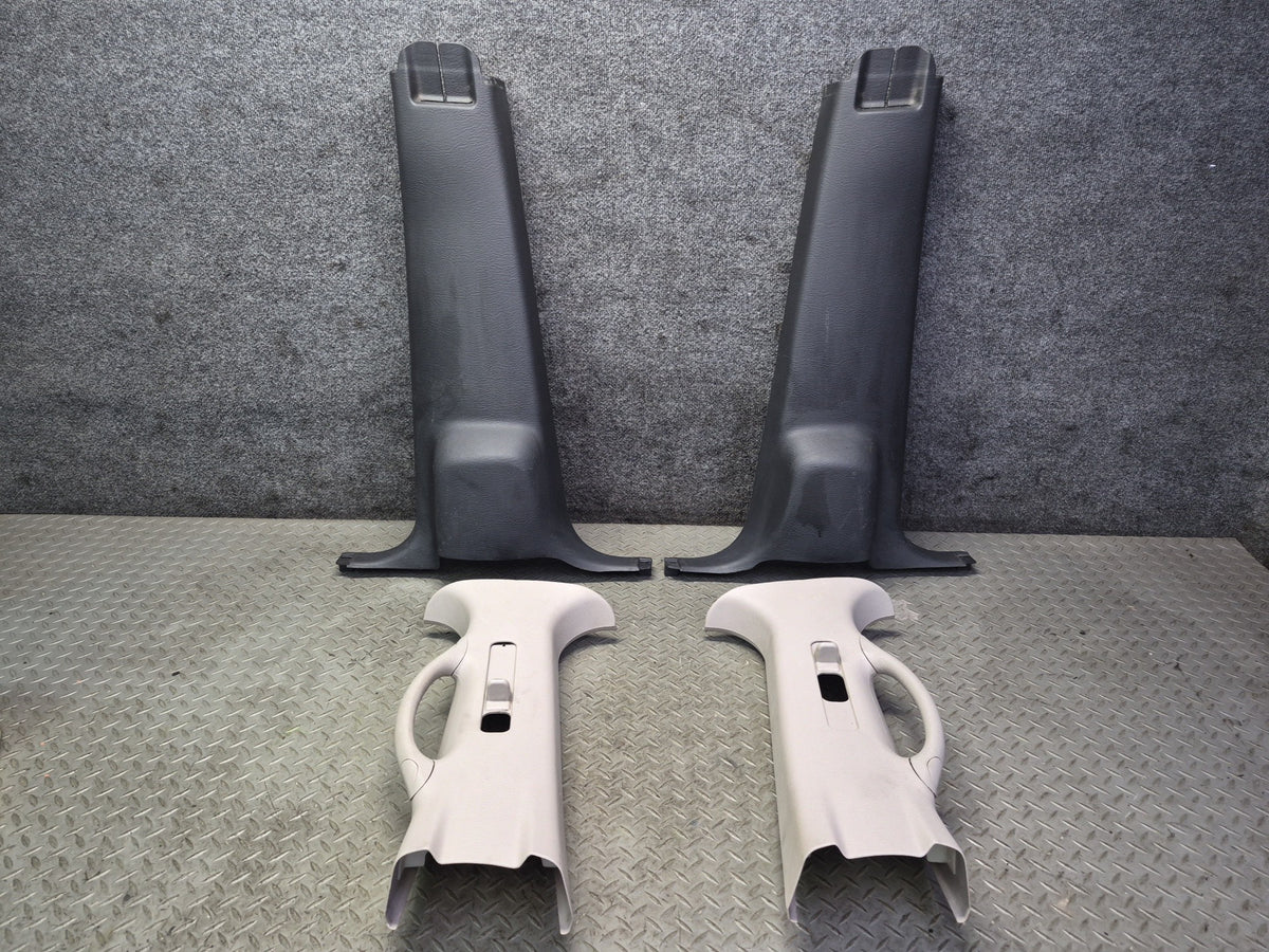 02-08 Dodge RAM 1500 DR Crew CAB 4DOOR Set of 4 Interior B Pillar Trim Panel OEM