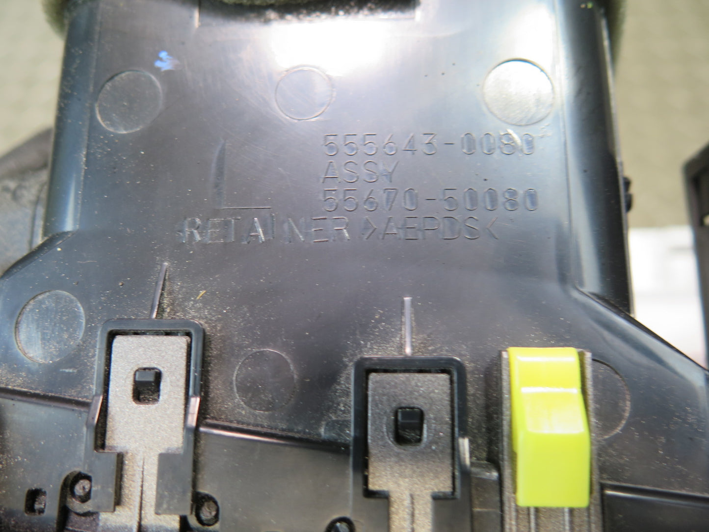 10-12 Lexus UVF46L LS600h Dash Display Radio Navi Climate Multimedia Switch OEM
