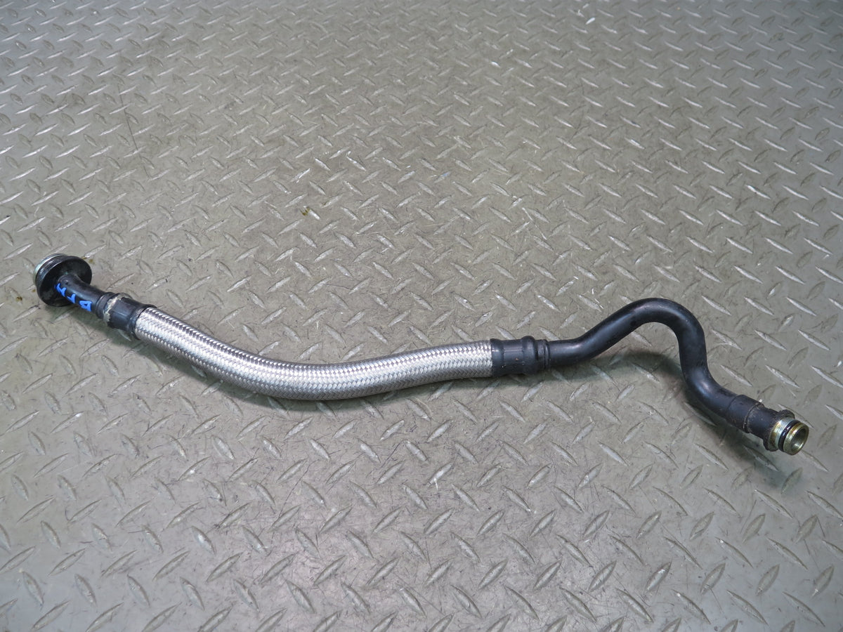 97-98 BMW E39 540i M62 Set of 2 Engine Oil Cooler Hose Pipe Line OEM