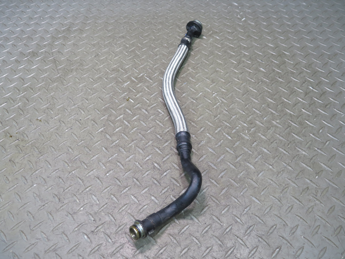 97-98 BMW E39 540i M62 Set of 2 Engine Oil Cooler Hose Pipe Line OEM