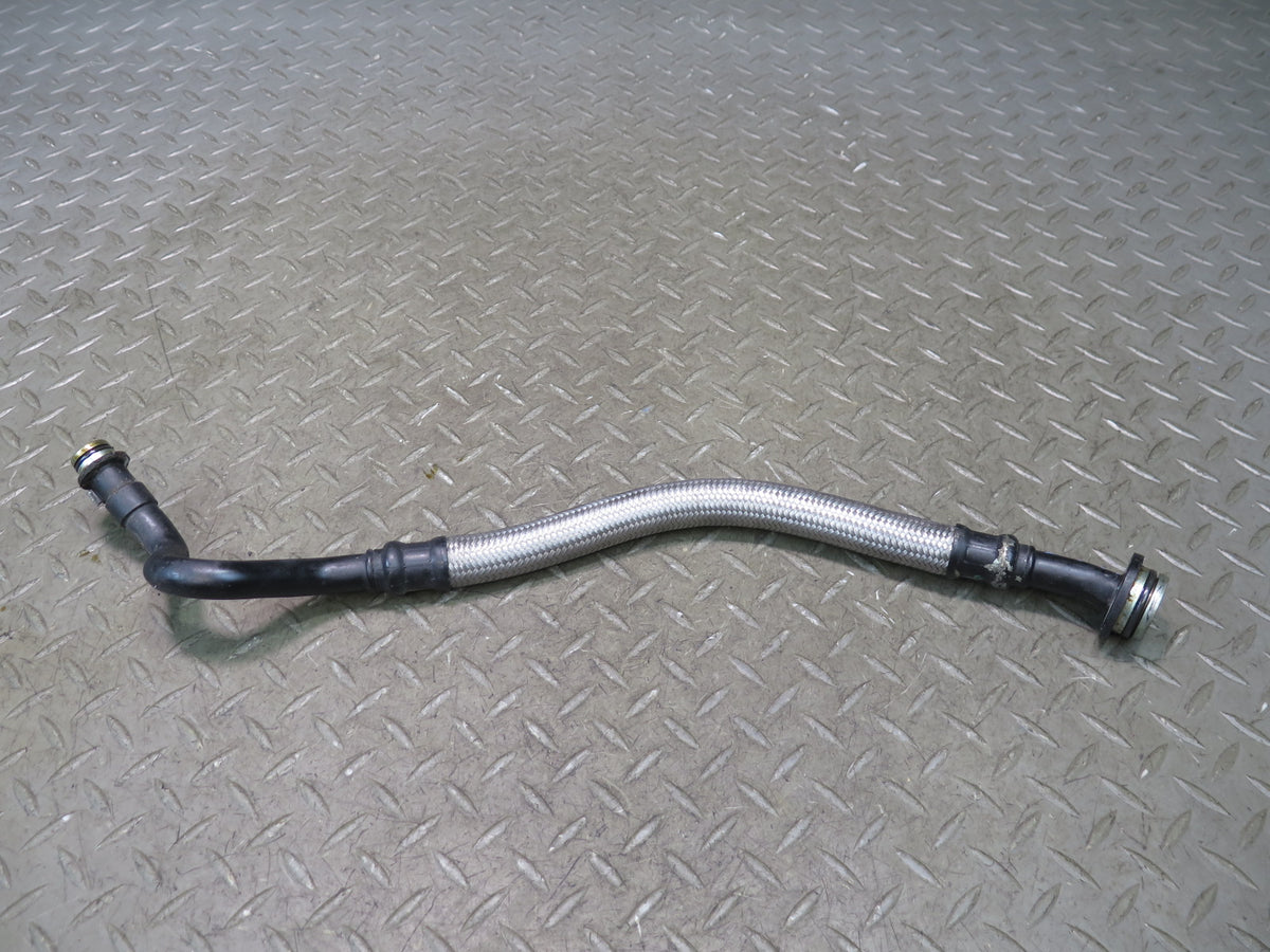 97-98 BMW E39 540i M62 Set of 2 Engine Oil Cooler Hose Pipe Line OEM