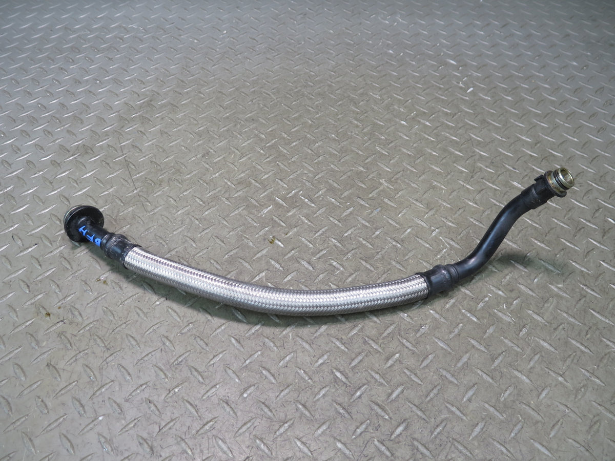 97-98 BMW E39 540i M62 Set of 2 Engine Oil Cooler Hose Pipe Line OEM
