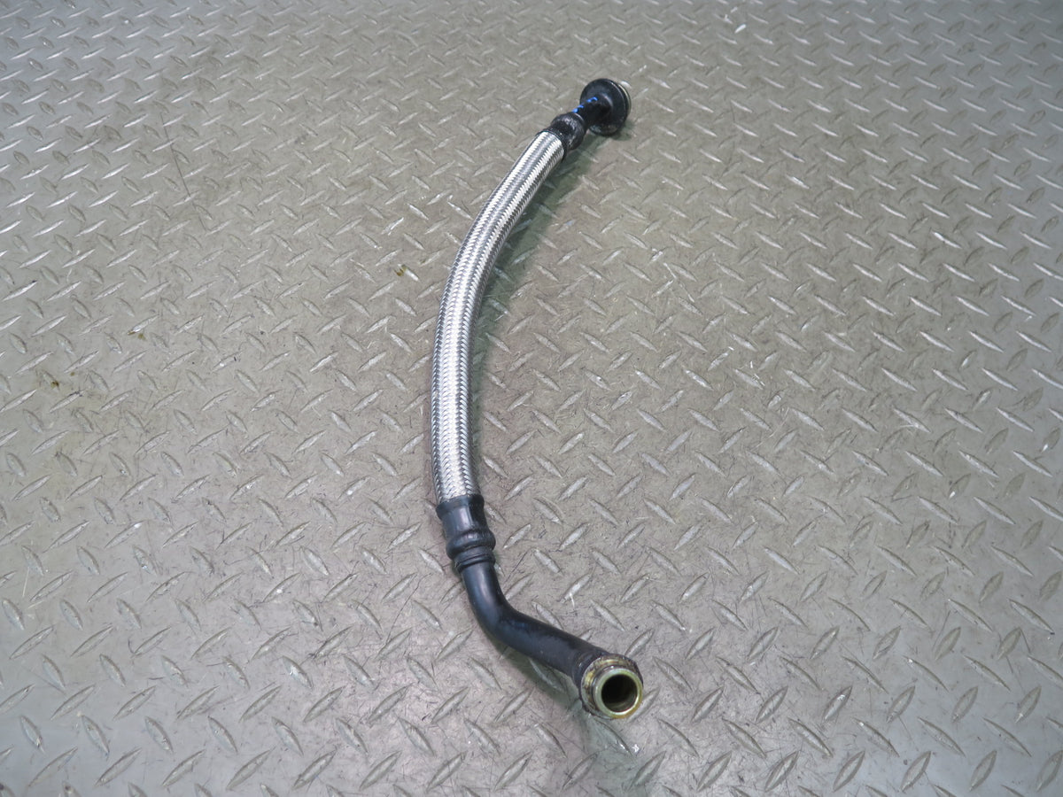97-98 BMW E39 540i M62 Set of 2 Engine Oil Cooler Hose Pipe Line OEM