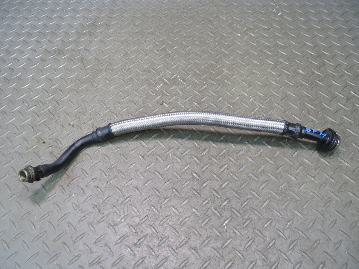 97-98 BMW E39 540i M62 Set of 2 Engine Oil Cooler Hose Pipe Line OEM