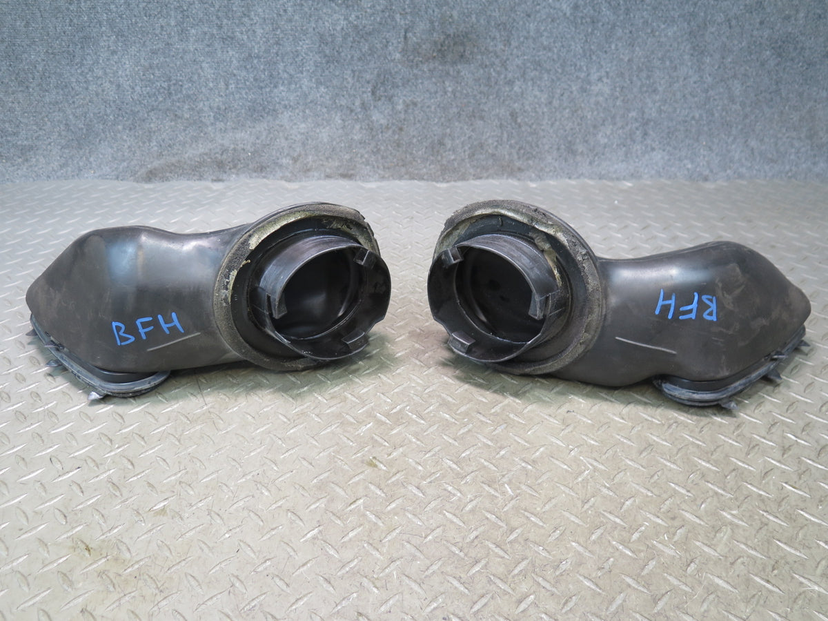 97-03 BMW E39 540i Set of 2 Air Intake Cleaner Microfilter Hose Pipe Line OEM